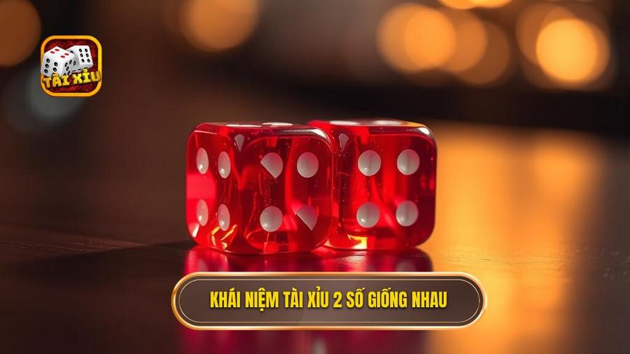 Tài xỉu 2 số giống nhau là gì? Khái niệm cơ bản