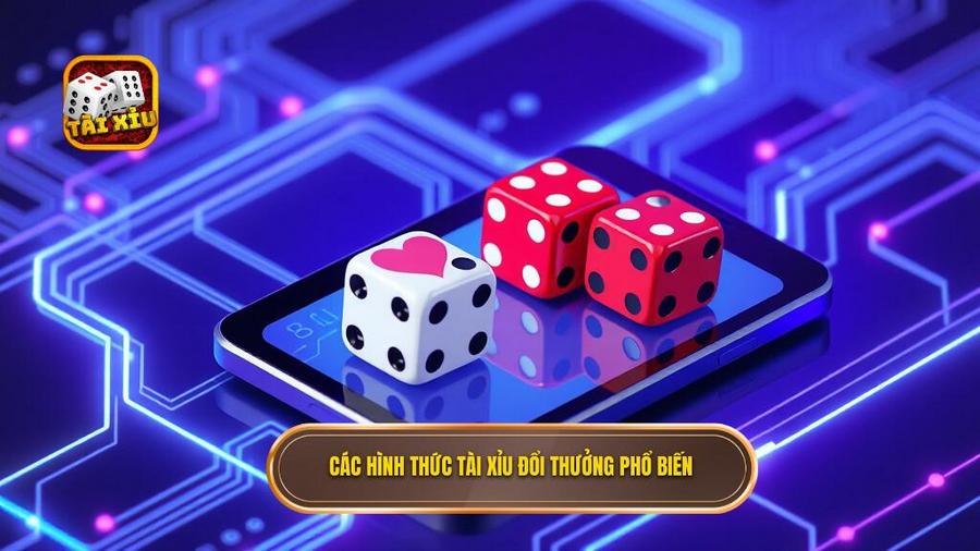2. Các hình thức tài xỉu đổi thưởng phổ biến