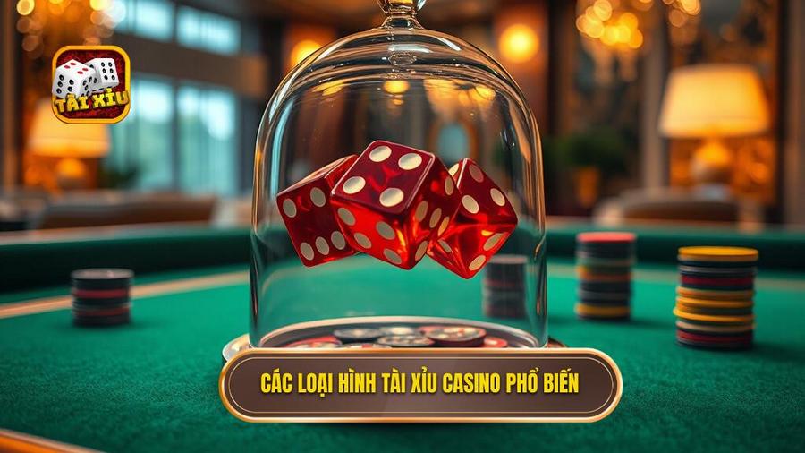 2. Các loại hình tài xỉu casino phổ biến