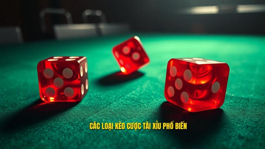 Hướng Dẫn Tài Xỉu Toàn Tập: Từ Tân Thủ Đến Cao Thủ Cùng TÀI XỈU 2 2. Các loại kèo cược Tài Xỉu phổ biến