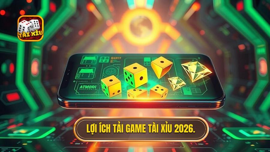 Lợi ích khi tải game tài xỉu xanh chín 2026 về điện thoại