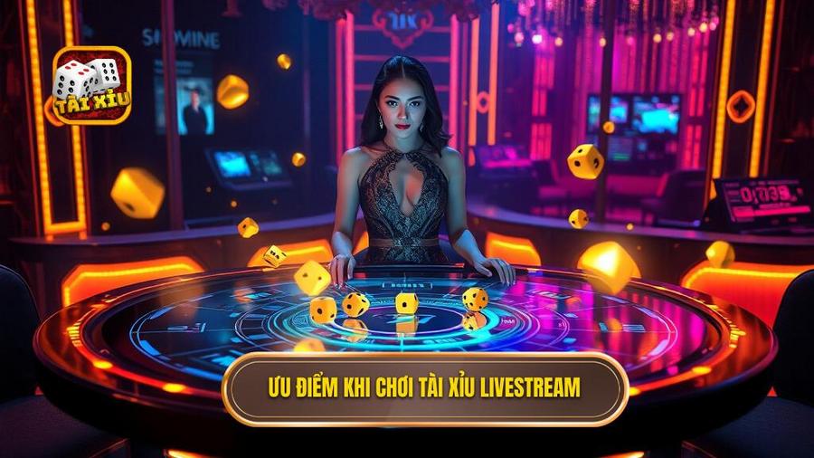 Những ưu điểm vượt trội khi trải nghiệm tài xỉu livestream