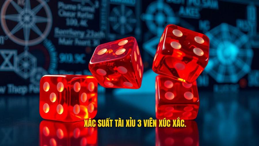 Tài Xỉu 3 Viên Xúc Xắc – Nghệ Thuật Và Chiến Thuật Chinh Phục Mọi Ván Cược 2 2. Xác suất tài xỉu 3 viên xúc xắc.